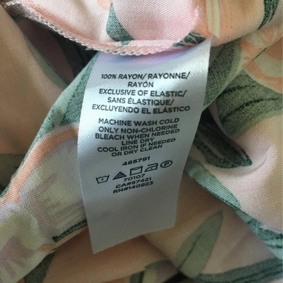 LOFT floral ruffle dress - Picture 6 of 7